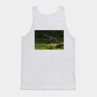 Green Heron Liftoff Tank Top